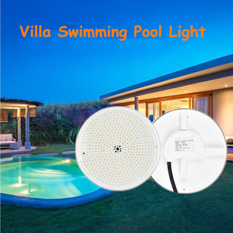 수영장 방수 RGB 램프, 연못 분수 조명, 수족관 LED 수중 램프, AC 12V, 18W, 35W, Ip68